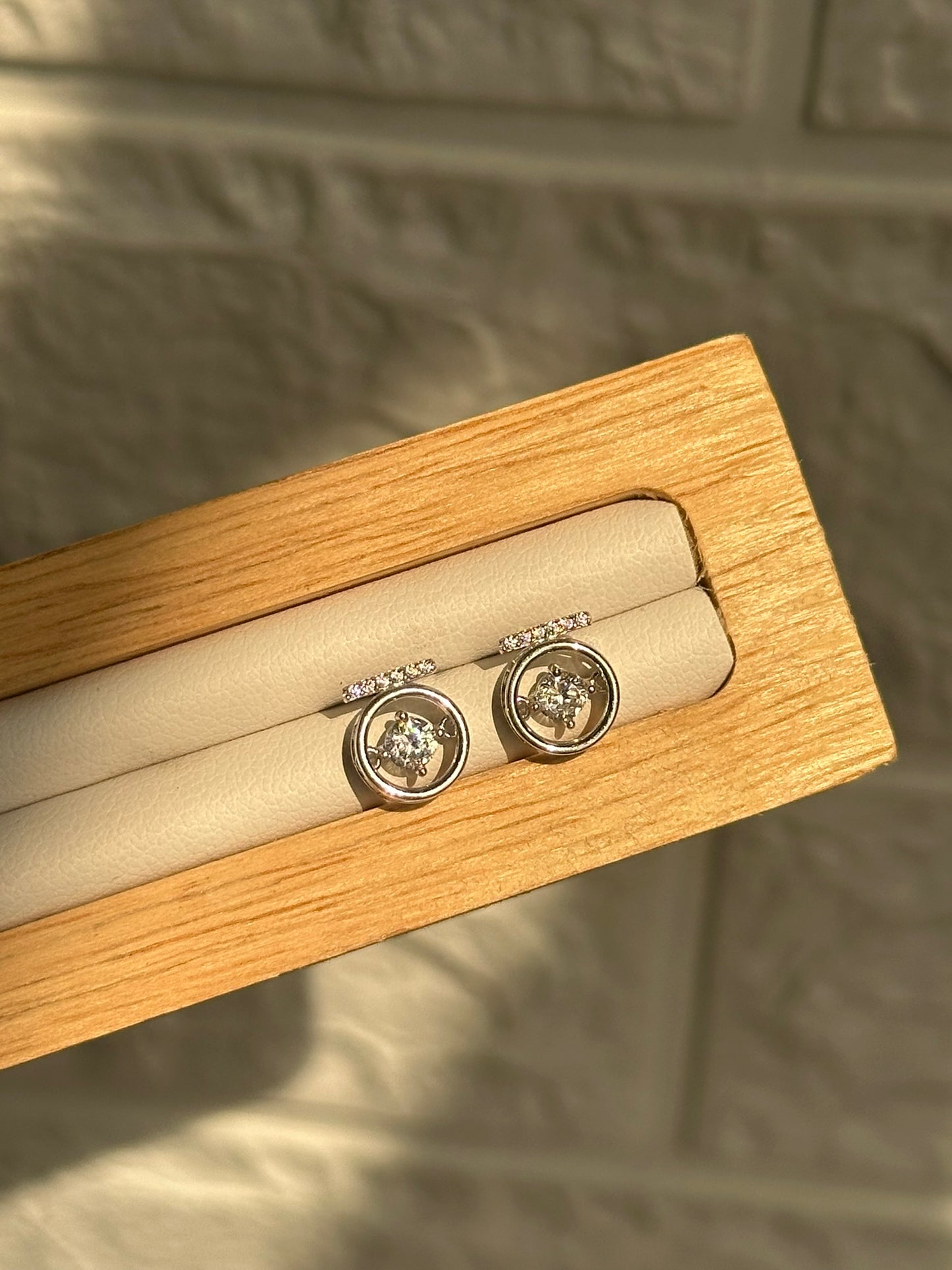 crystal studs
