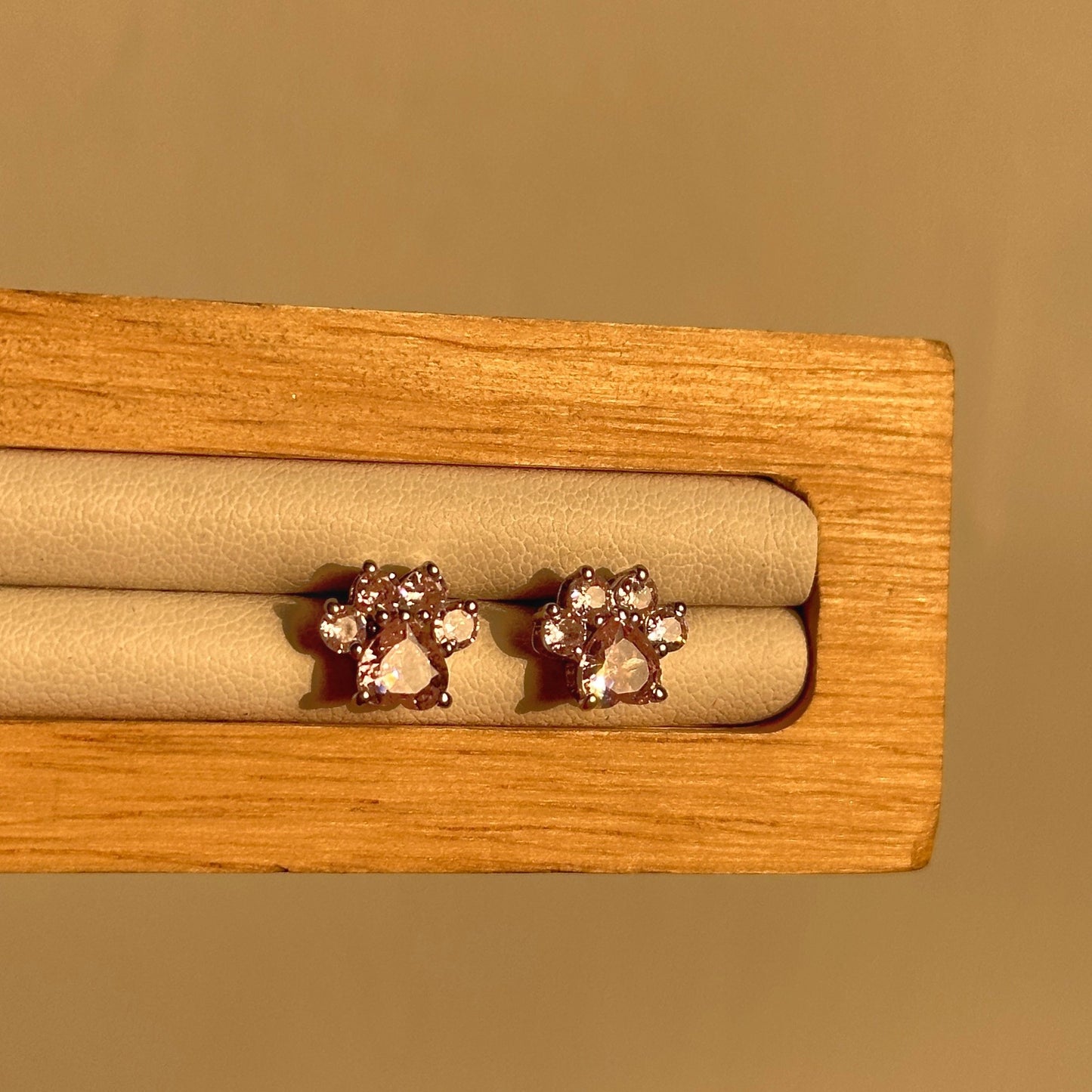 cat paw studs