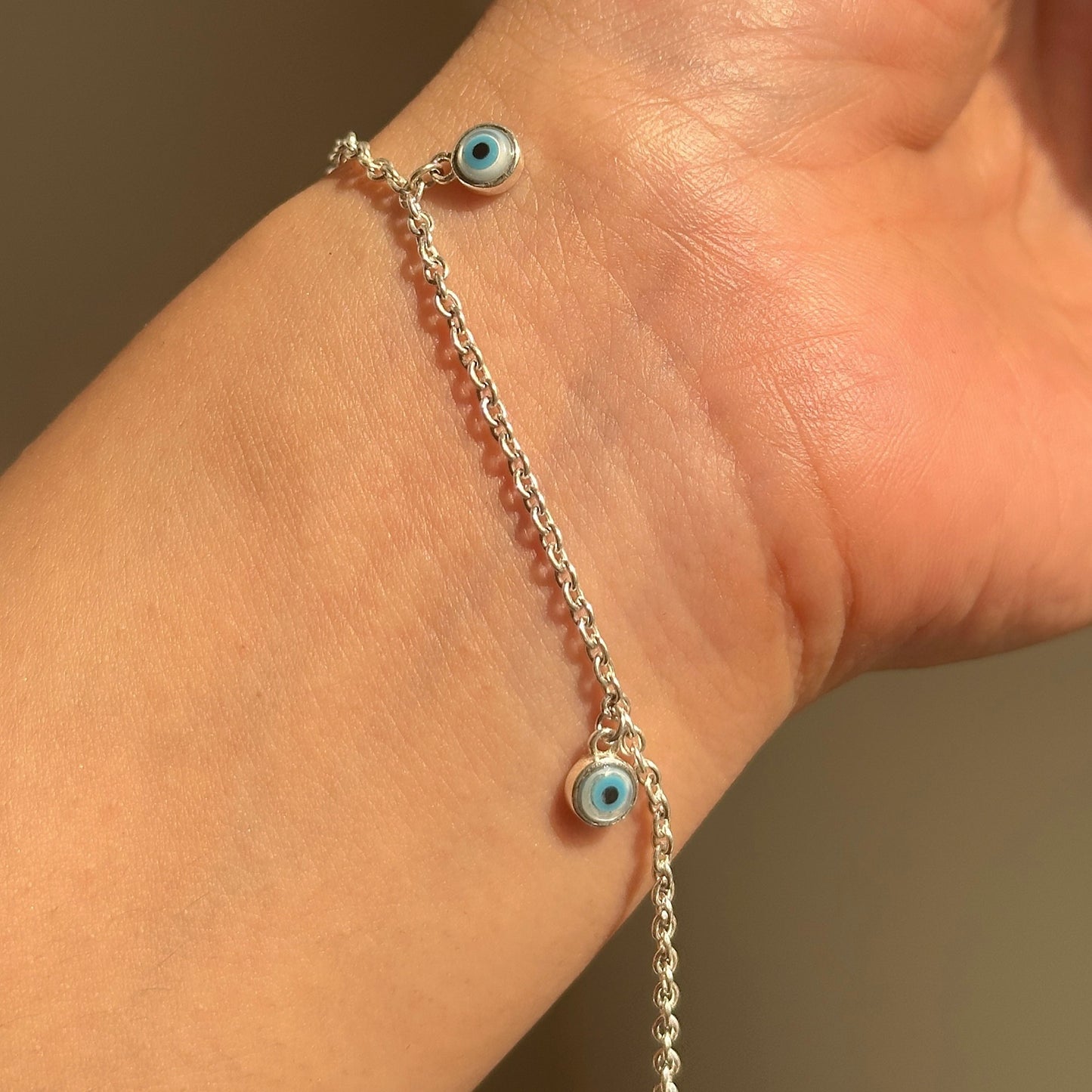 evil eye trio bracelet