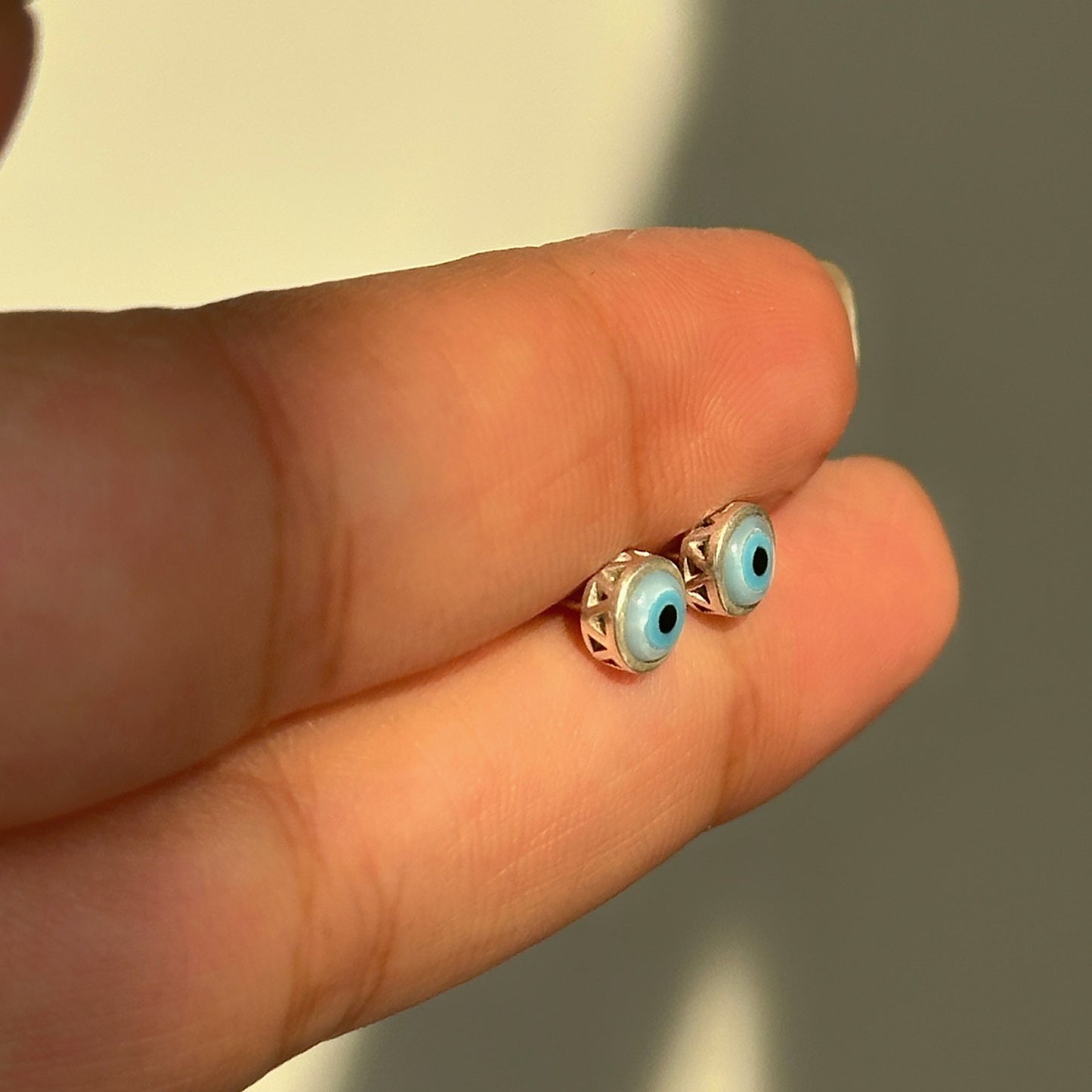 original evil eye studs