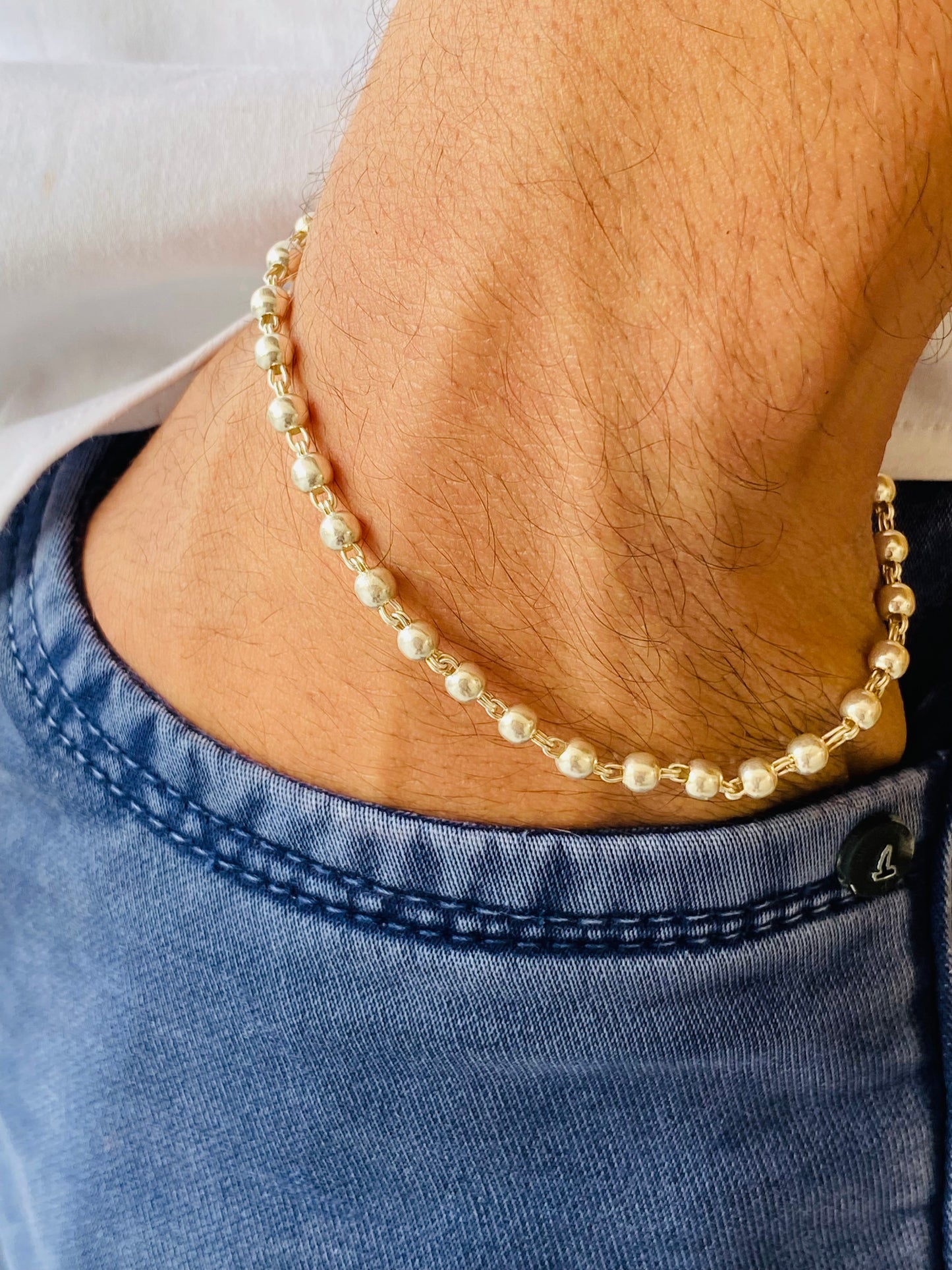 beaded bracelet