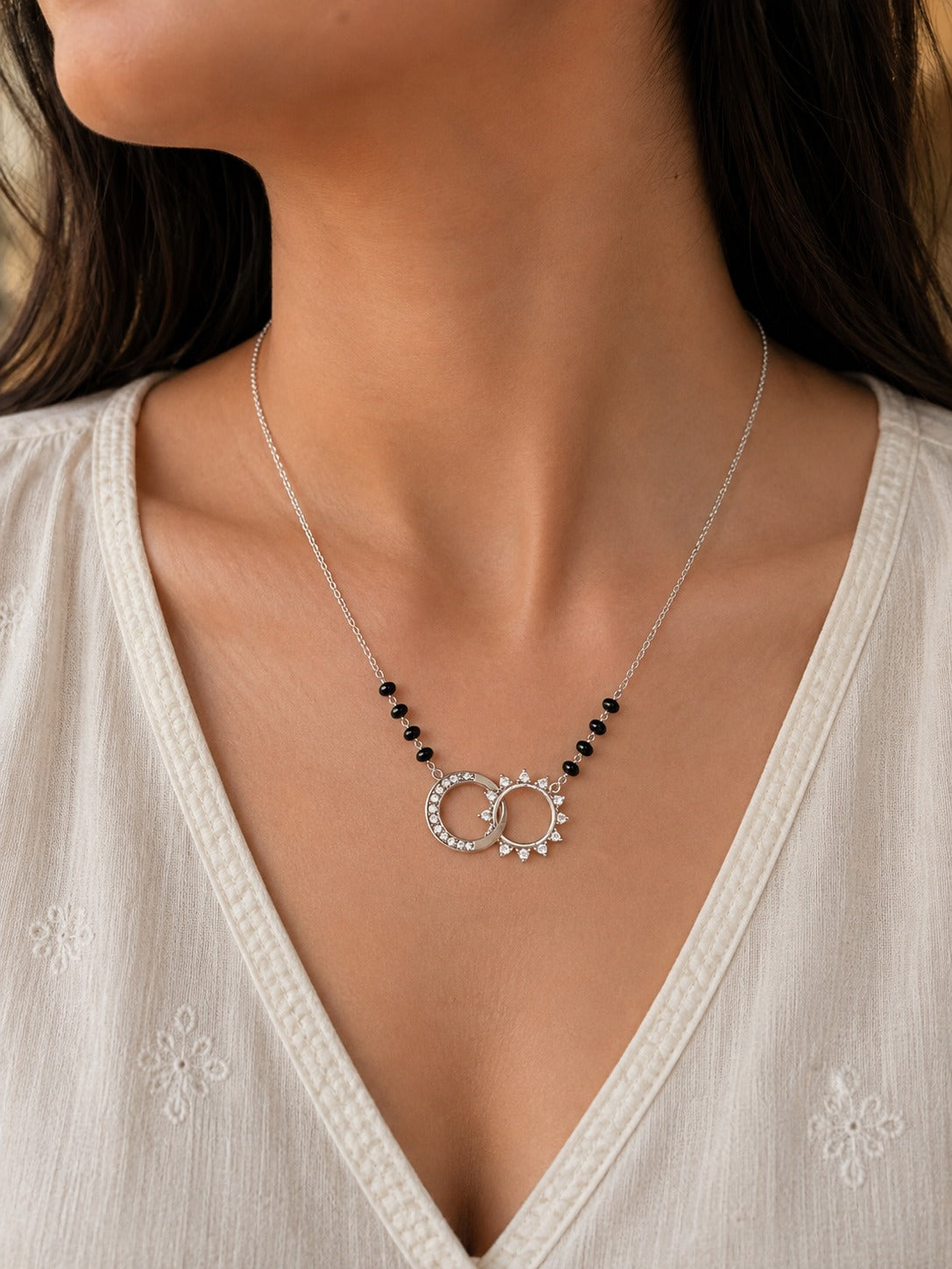 twin eclipse mangalsutra