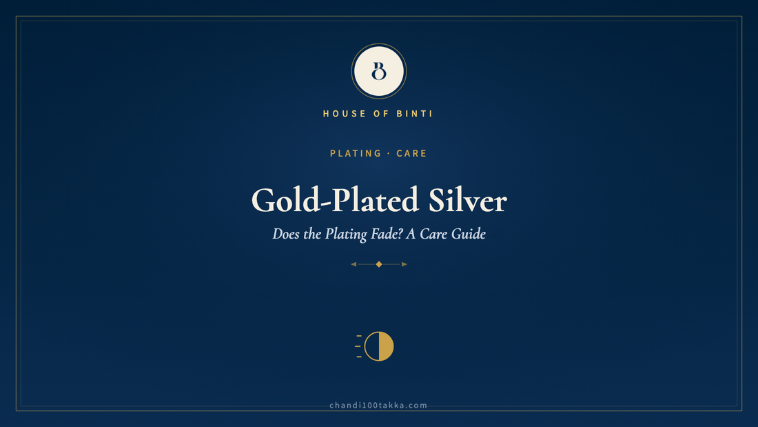 Gold-plated silver — does the plating fade, a care guide by House of Binti
