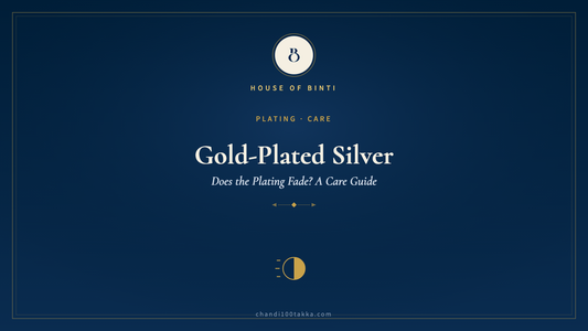 Gold-plated silver — does the plating fade, a care guide by House of Binti