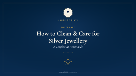 How to clean and care for silver jewellery at home — House of Binti guide