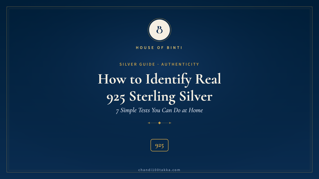 How to identify real 925 sterling silver — House of Binti guide
