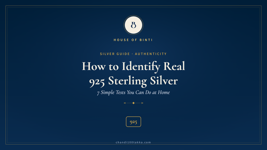 How to identify real 925 sterling silver — House of Binti guide