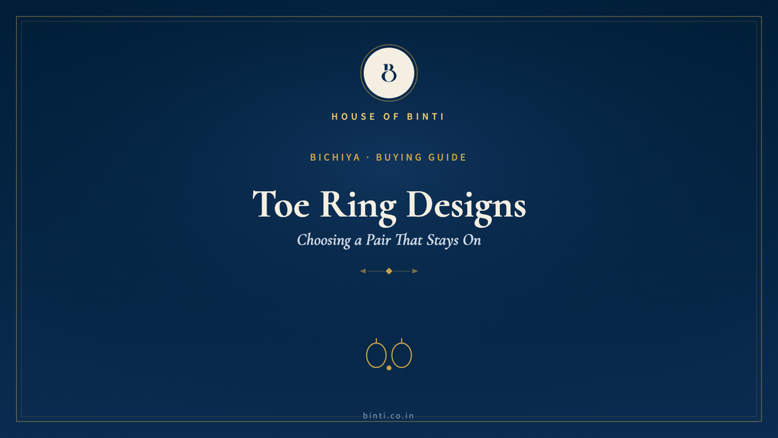 Silver toe ring (bichiya) designs — how to choose an adjustable pair that stays on