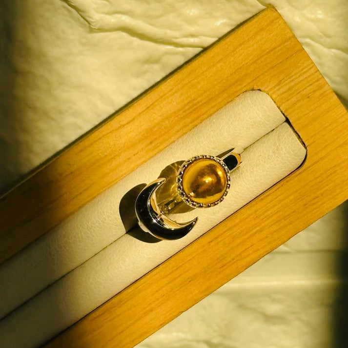 soluna ring(hessonite)