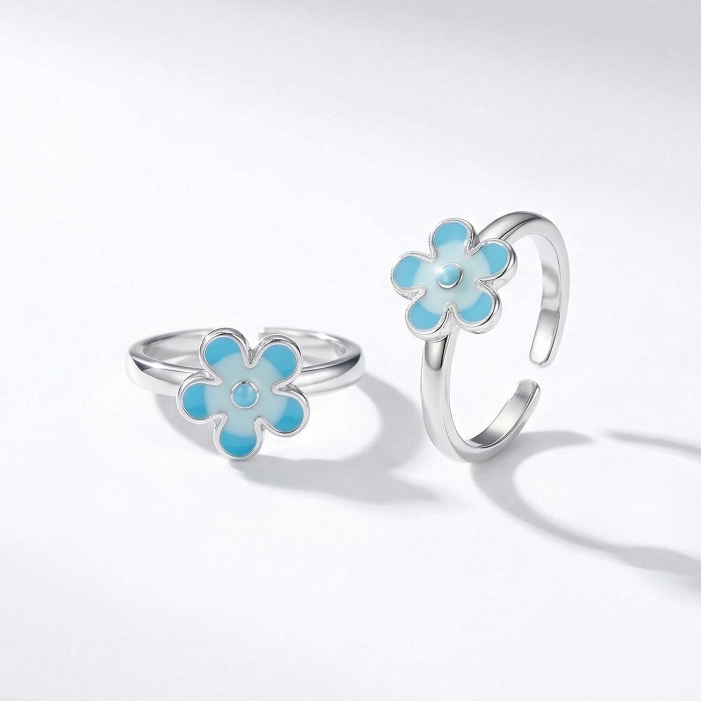 sky bloom toe rings