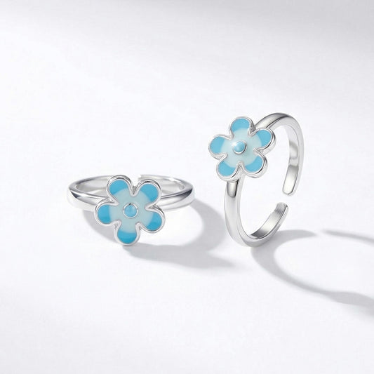 Sky Bloom Toe Rings