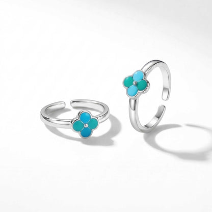 Ocean Bloom Toe Rings
