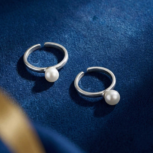 Pearl Toe Rings