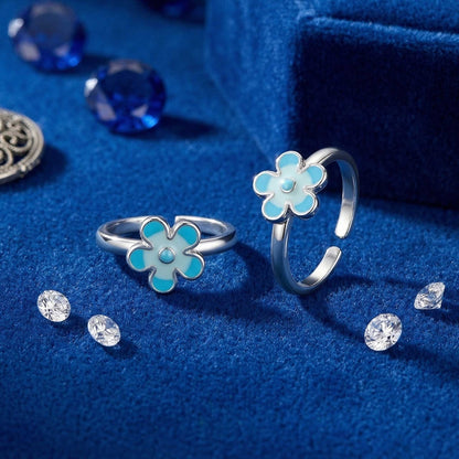 Sky Bloom Toe Rings