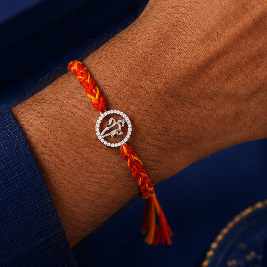 Ganesh Glow Rakhi