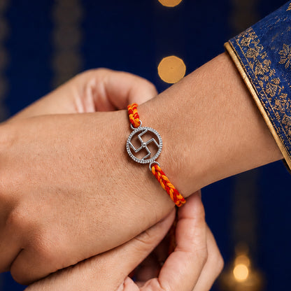 Divine Swastik Rakhi