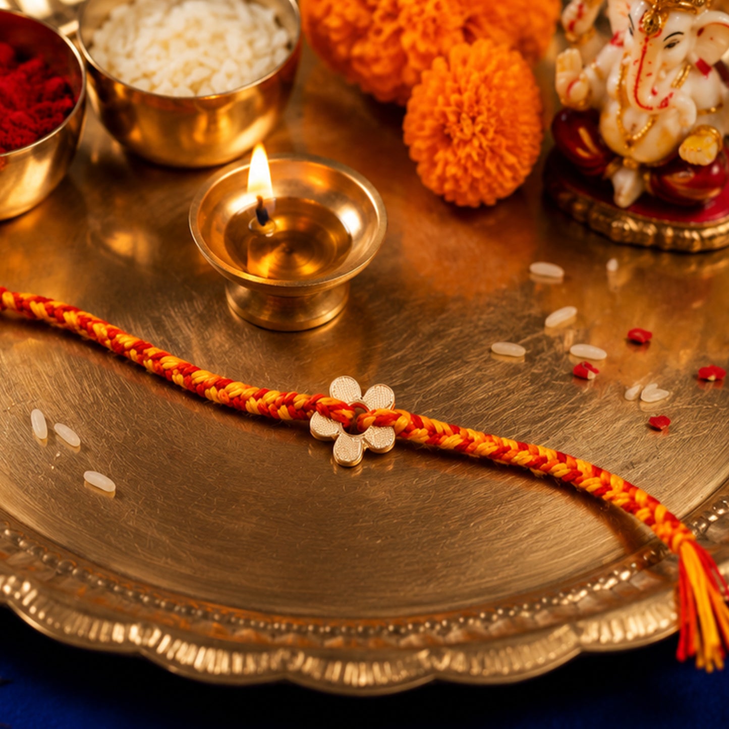floral rakhi