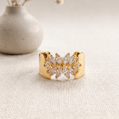 Marquis Flora Ring