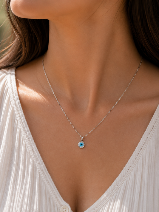 Small Evil Eye Neckpiece