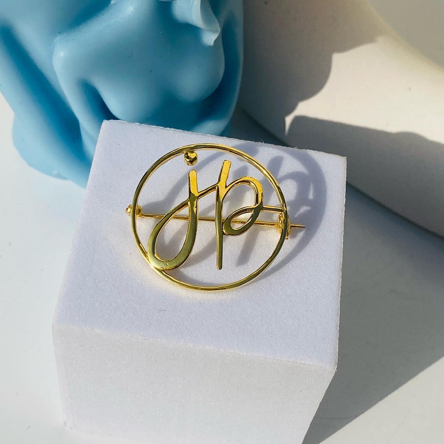 personalized brooch