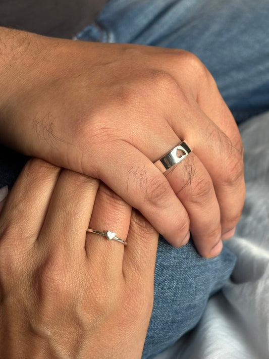 Heartlink Couple Rings