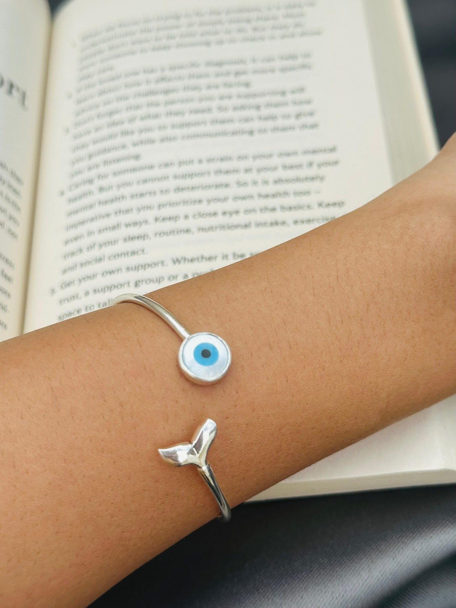 Mermaid Evil Eye Bracelet – 925 silver | House of Binti
