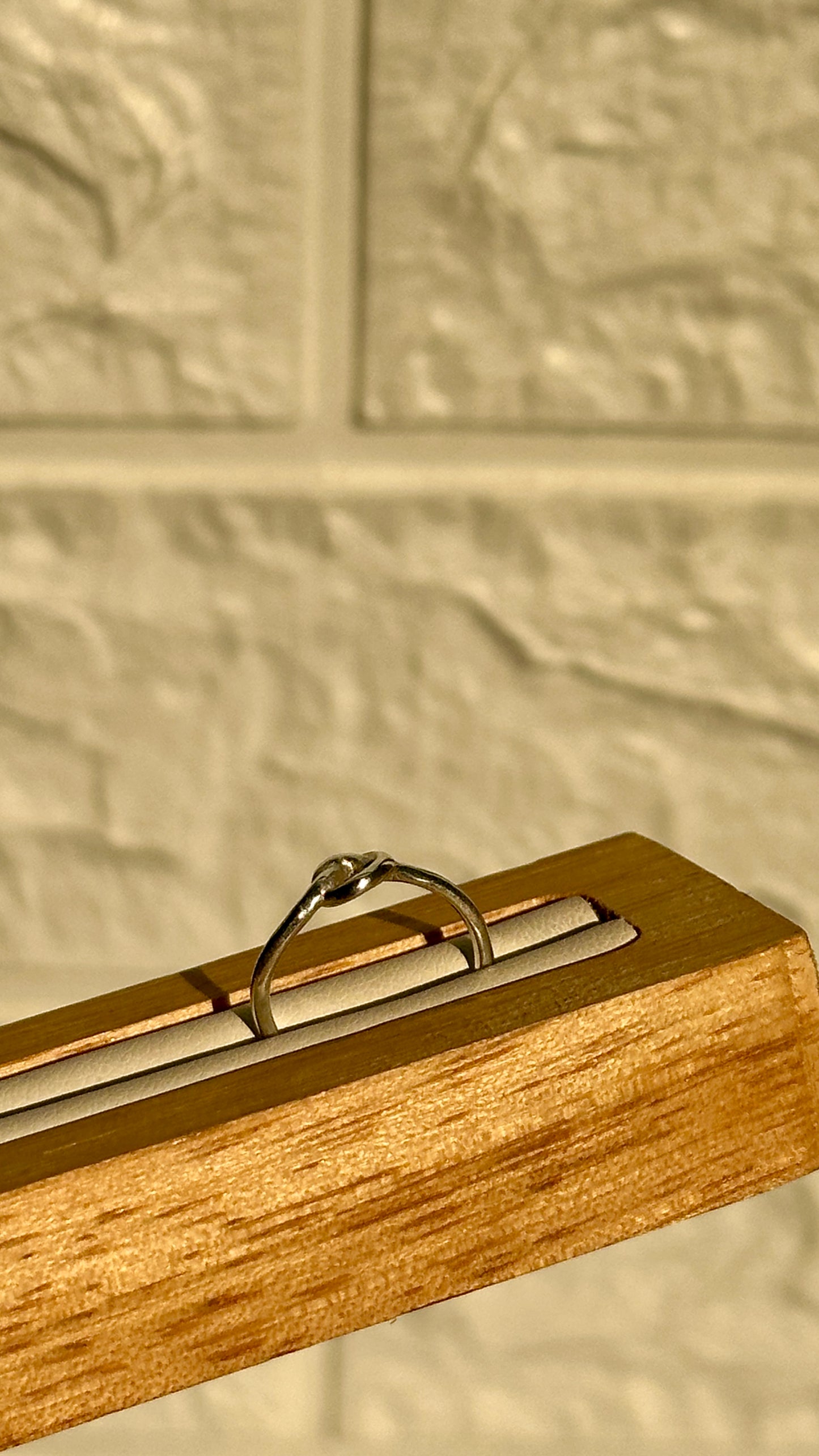 tiny knot ring