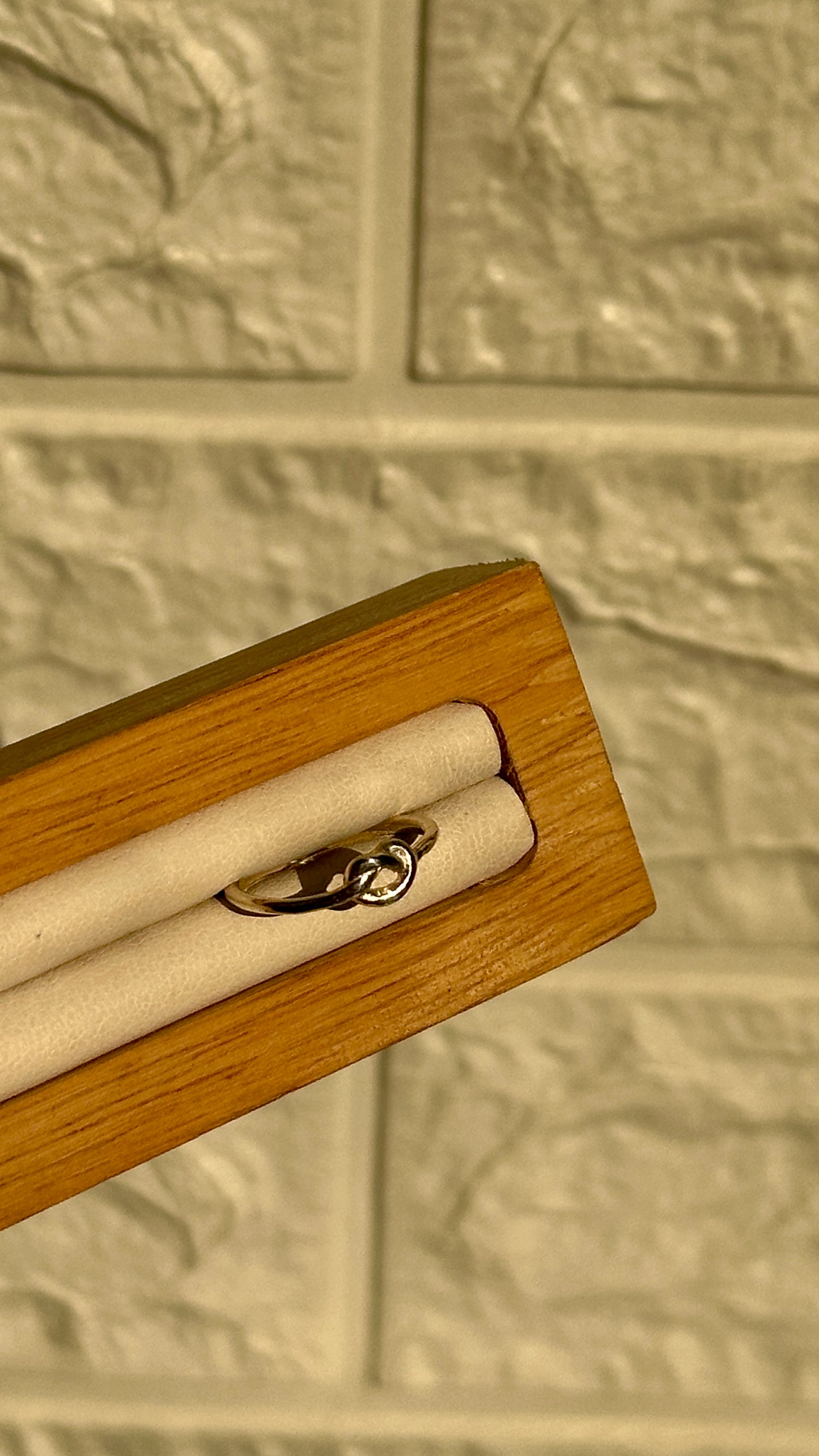 tiny knot ring