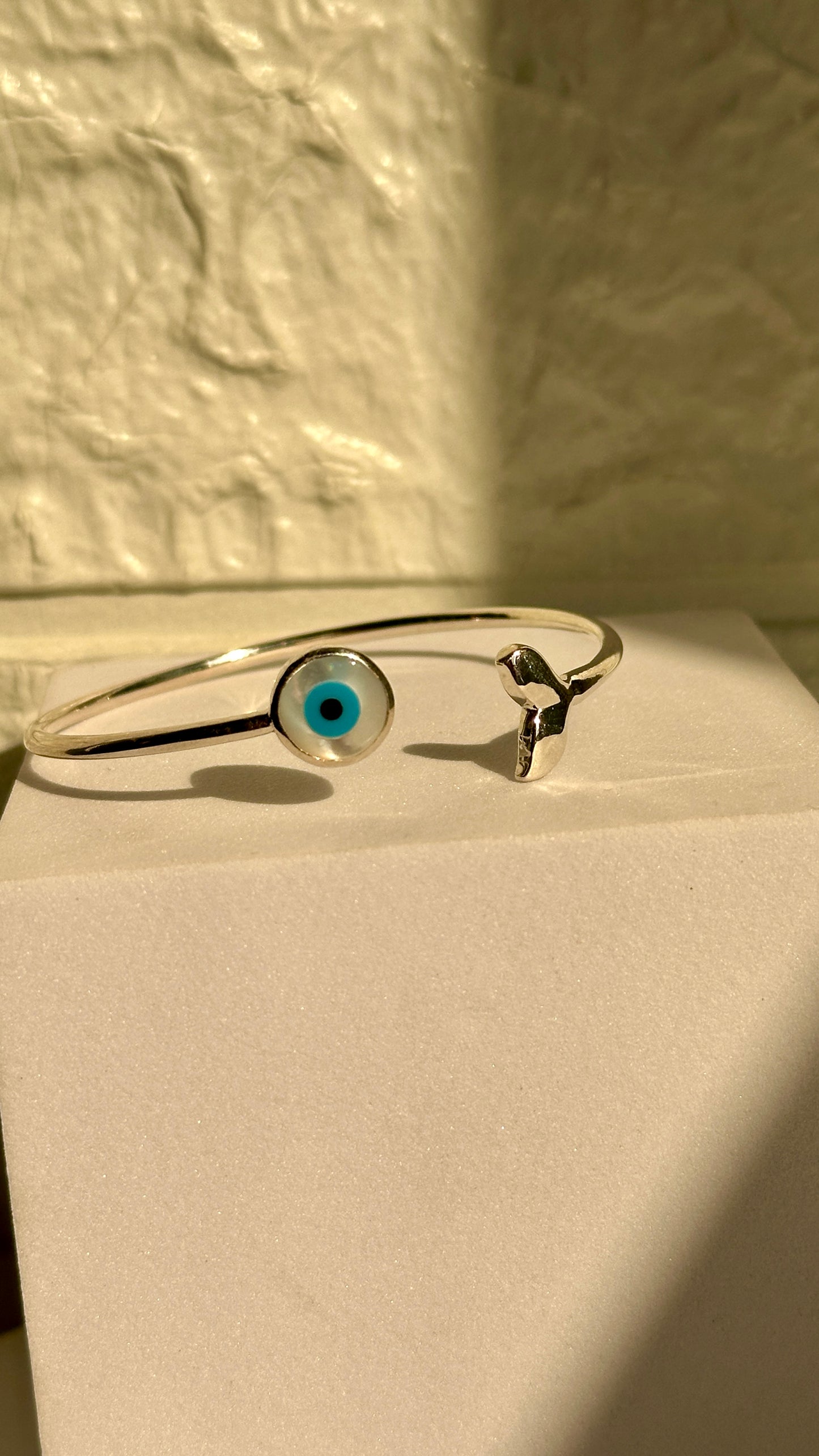 mermaid evil eye bracelet