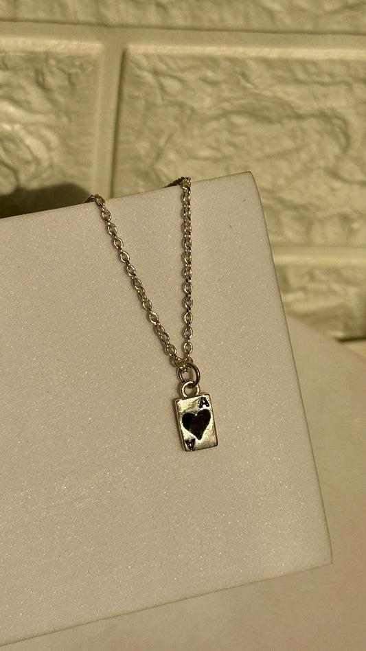 Ace of Love Pendant Set