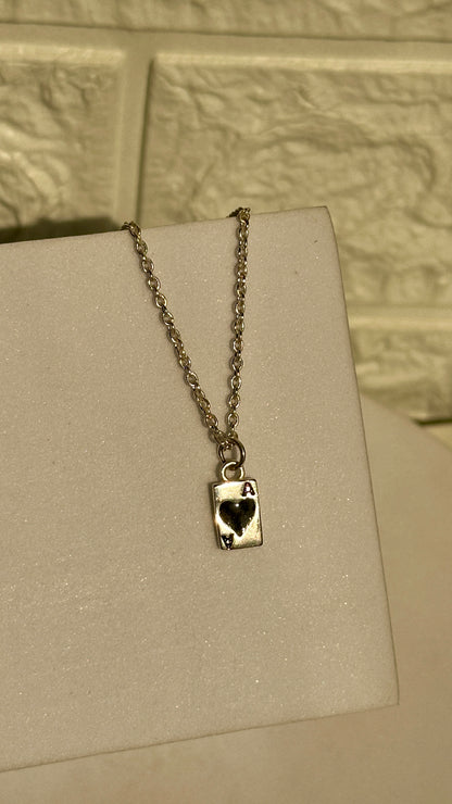 Ace of Love Pendant Set