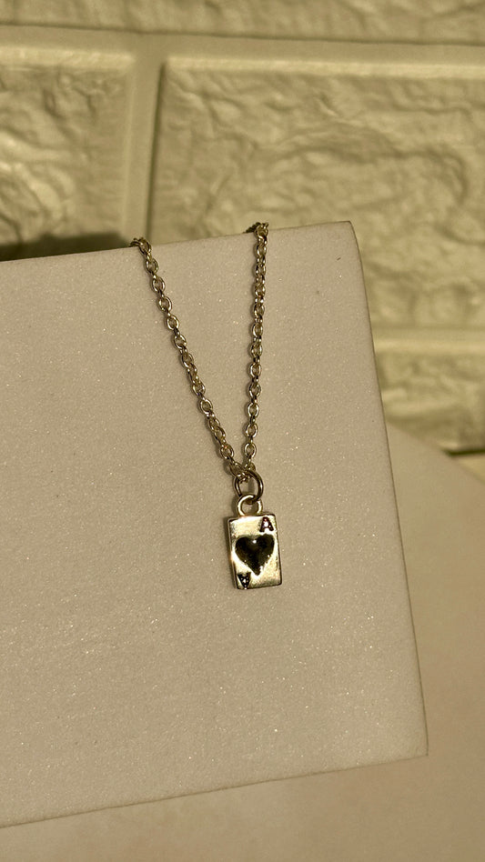 Ace of Love Pendant Set