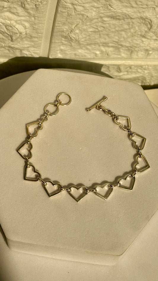 Heart Link Bracelet