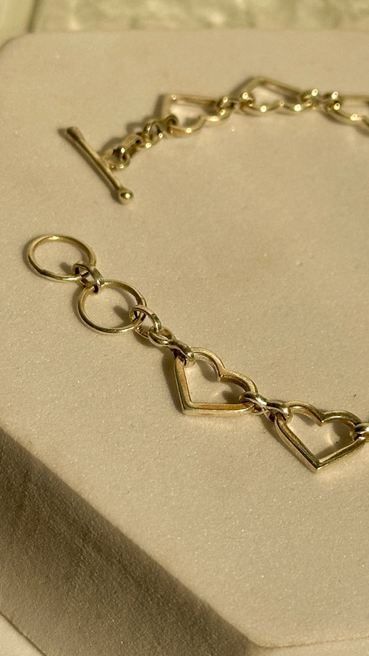 Heart Link Bracelet