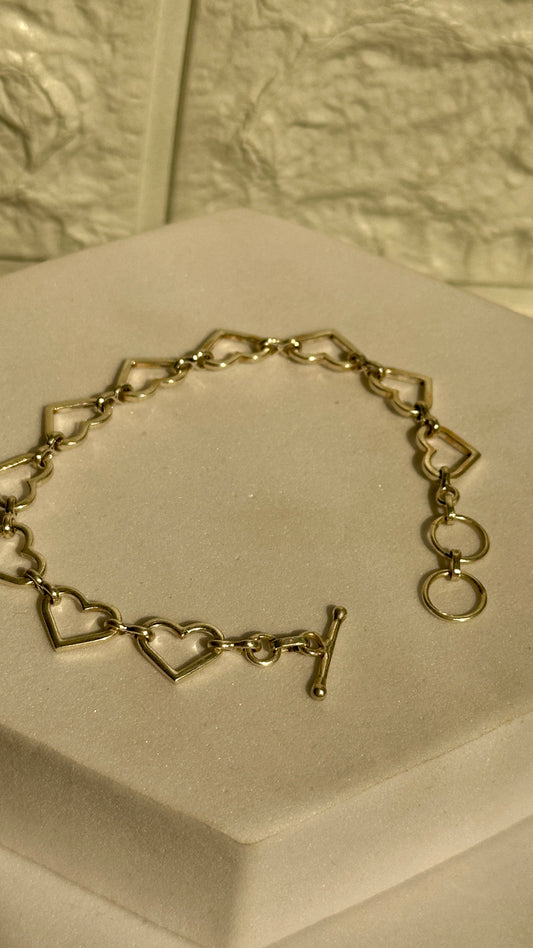 Heart Link Bracelet