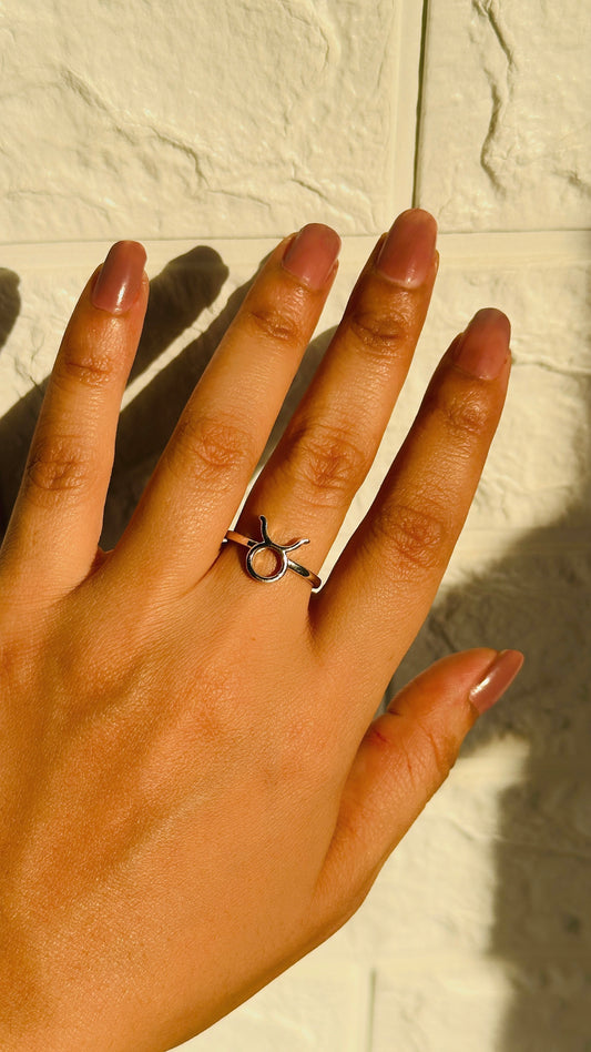 Zodiac Taurus Ring