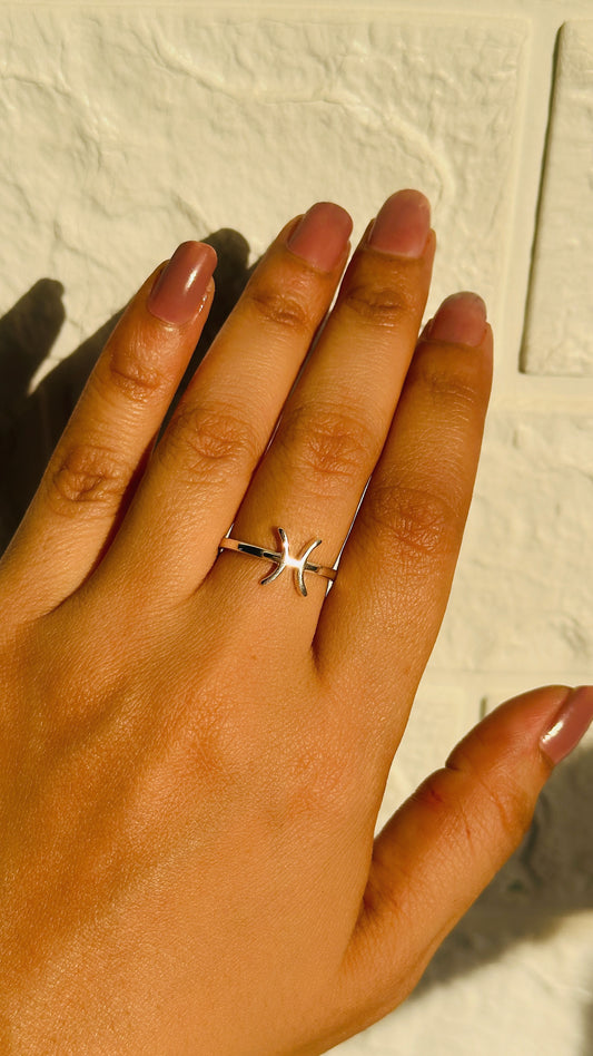 Zodiac Pisces Ring