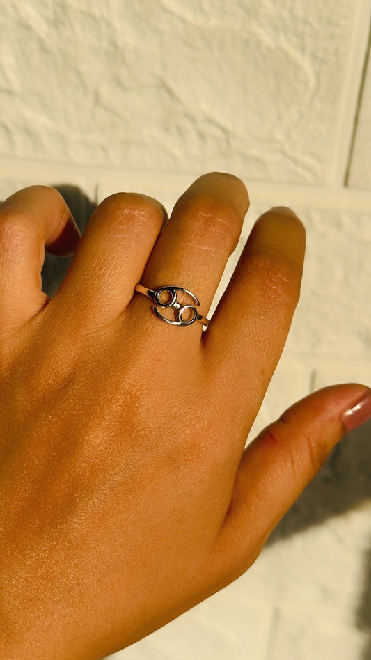 Zodiac Cancer Ring