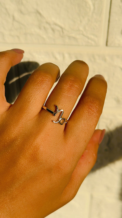 Zodiac Capricorn Ring