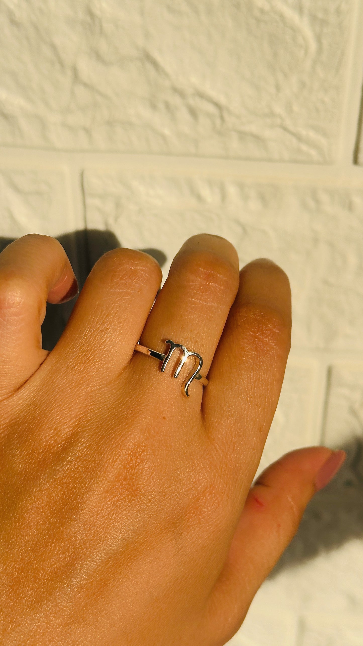 zodiac scorpio ring