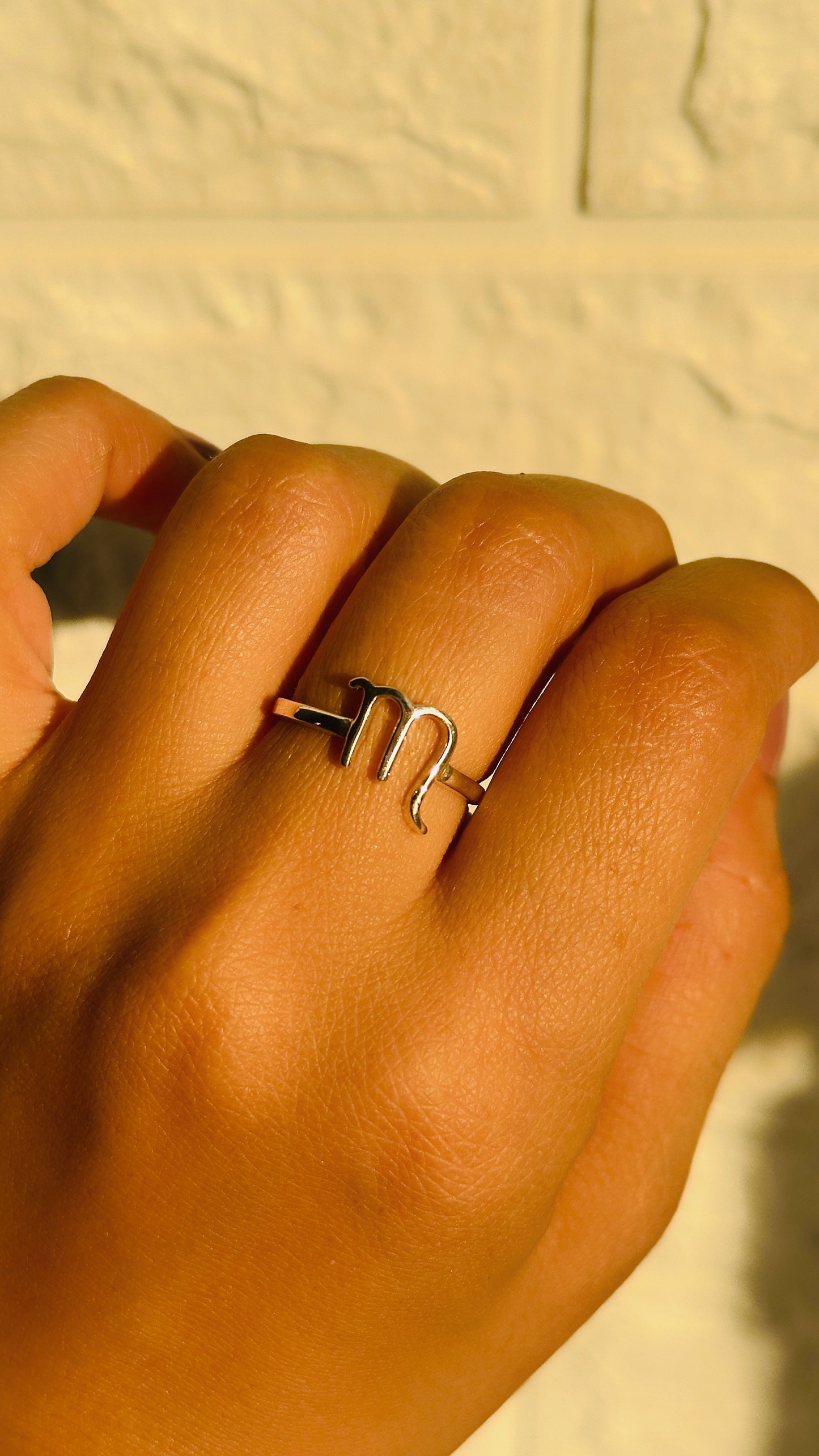zodiac scorpio ring