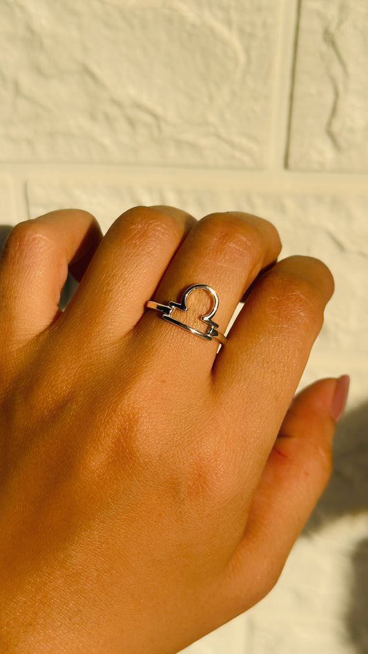Zodiac Libra Ring