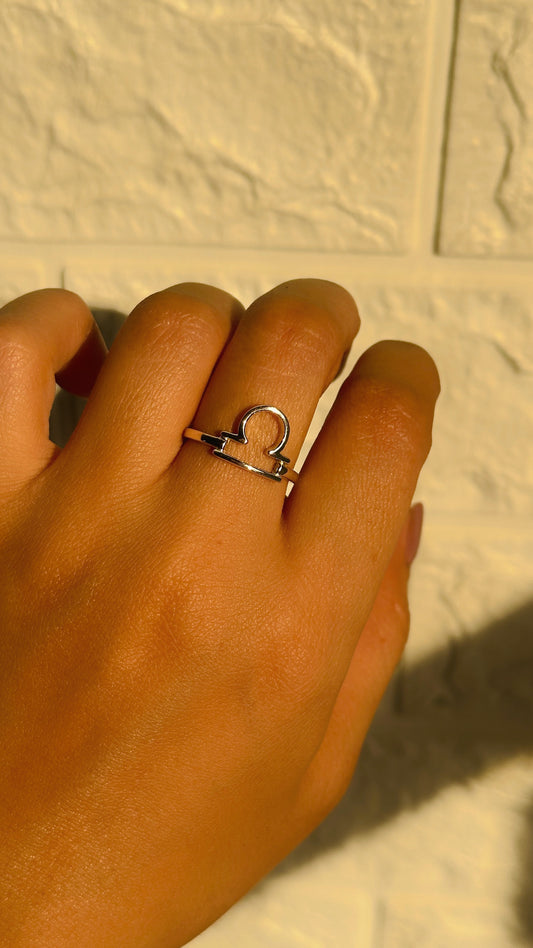 Zodiac Libra Ring