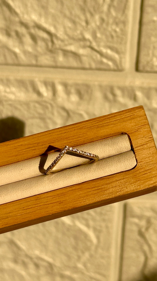 Sparkle Wave Ring