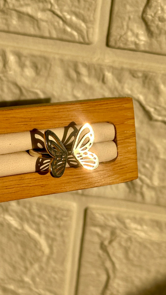 Statement Butterfly Ring
