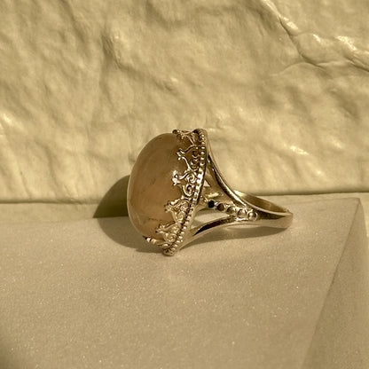 Blush Quartz Ring