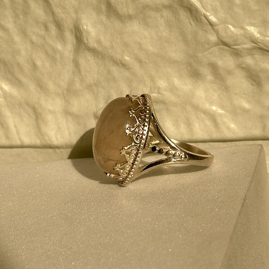Blush Quartz Ring
