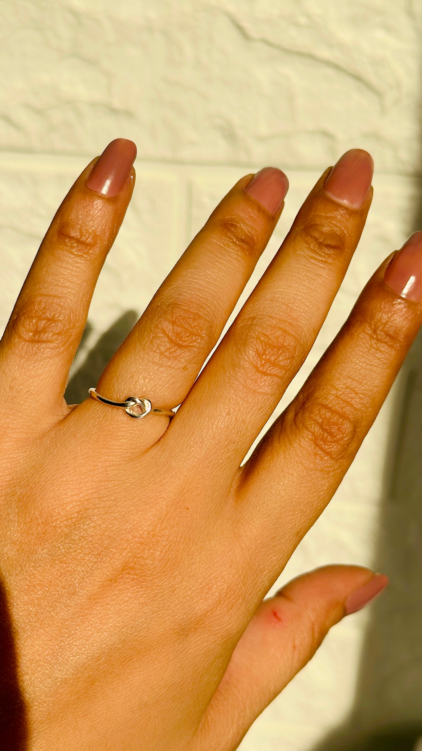 tiny knot ring