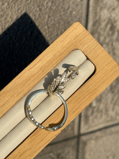 Leafy Toe Rings