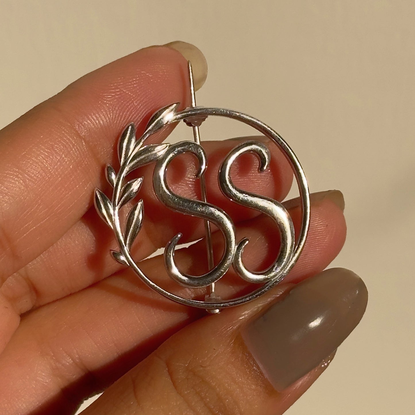 personalized brooch